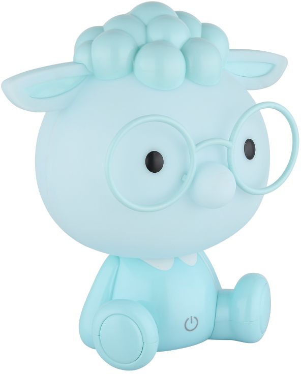 Globo Lighting Sheepy lampada da notte per bambini 1x1 W blu 21760B