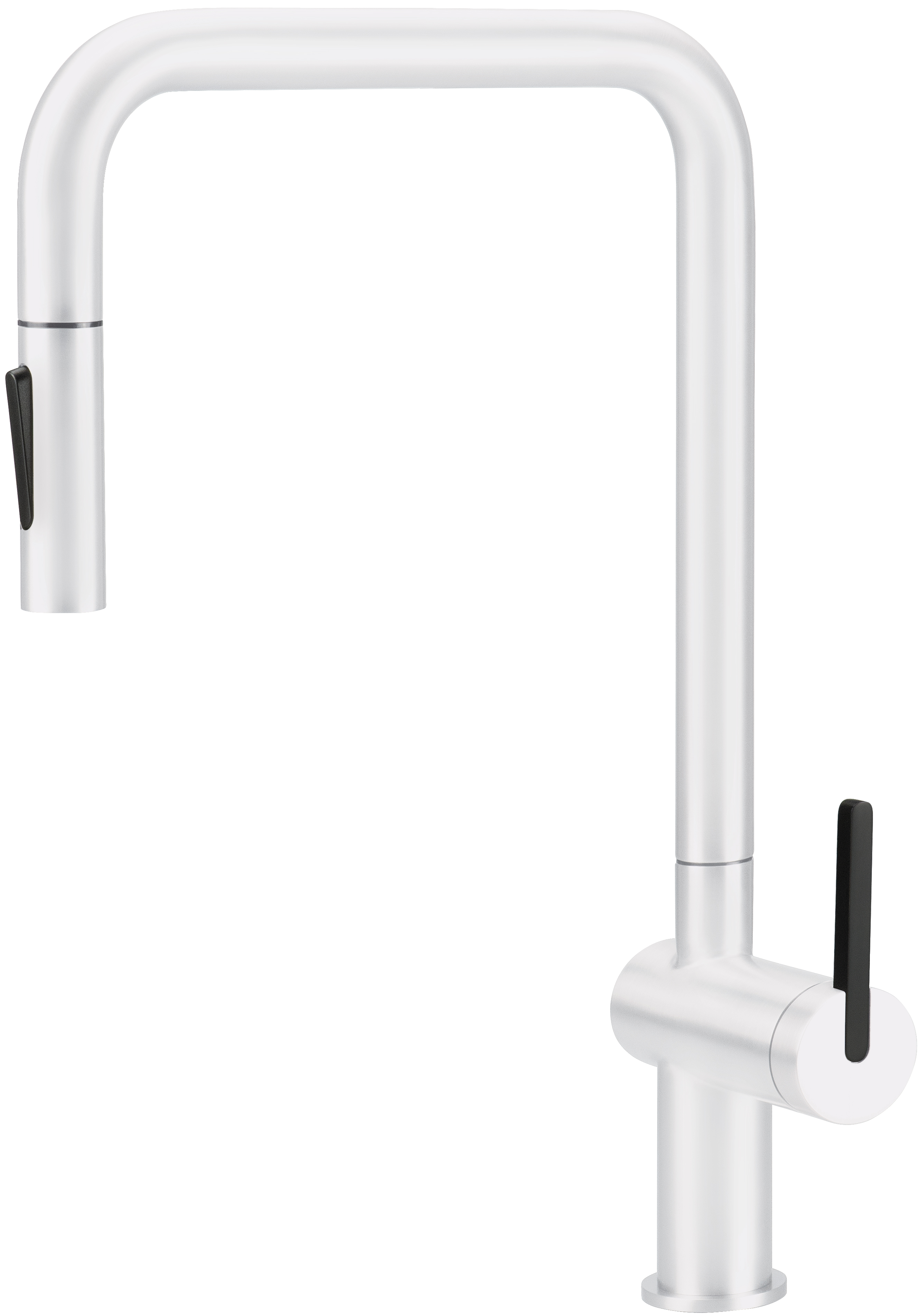 Deante Momi rubinetto da cucina verticale bianco BKM_A73
