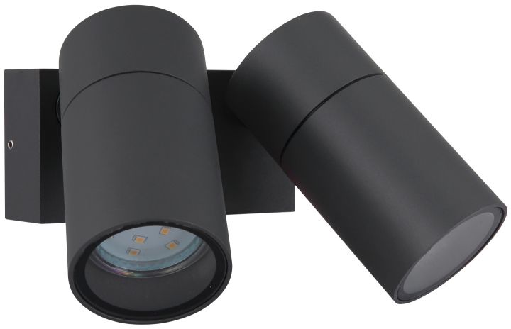 Globo Lighting Piper lampada da parete per esterni 2x35 W nero 3209-2