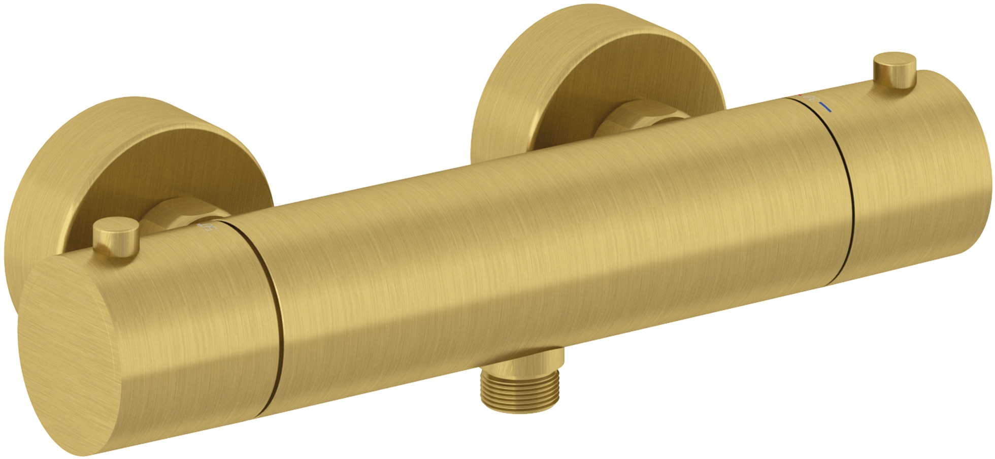 Kludi Objekta rubinetto per doccia a parete con termostato oro 35200N038