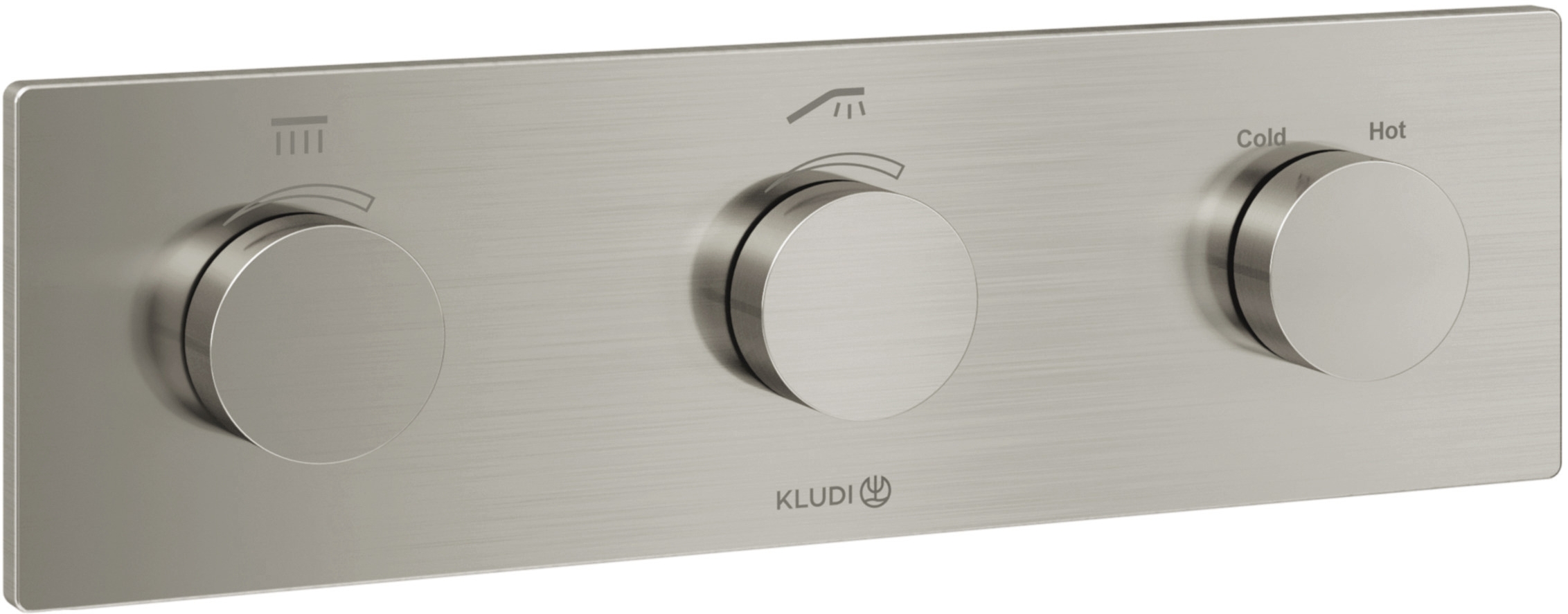 Kludi Pushtronic rubinetto per vasca e doccia da incasso con termostato || 38300N5-00