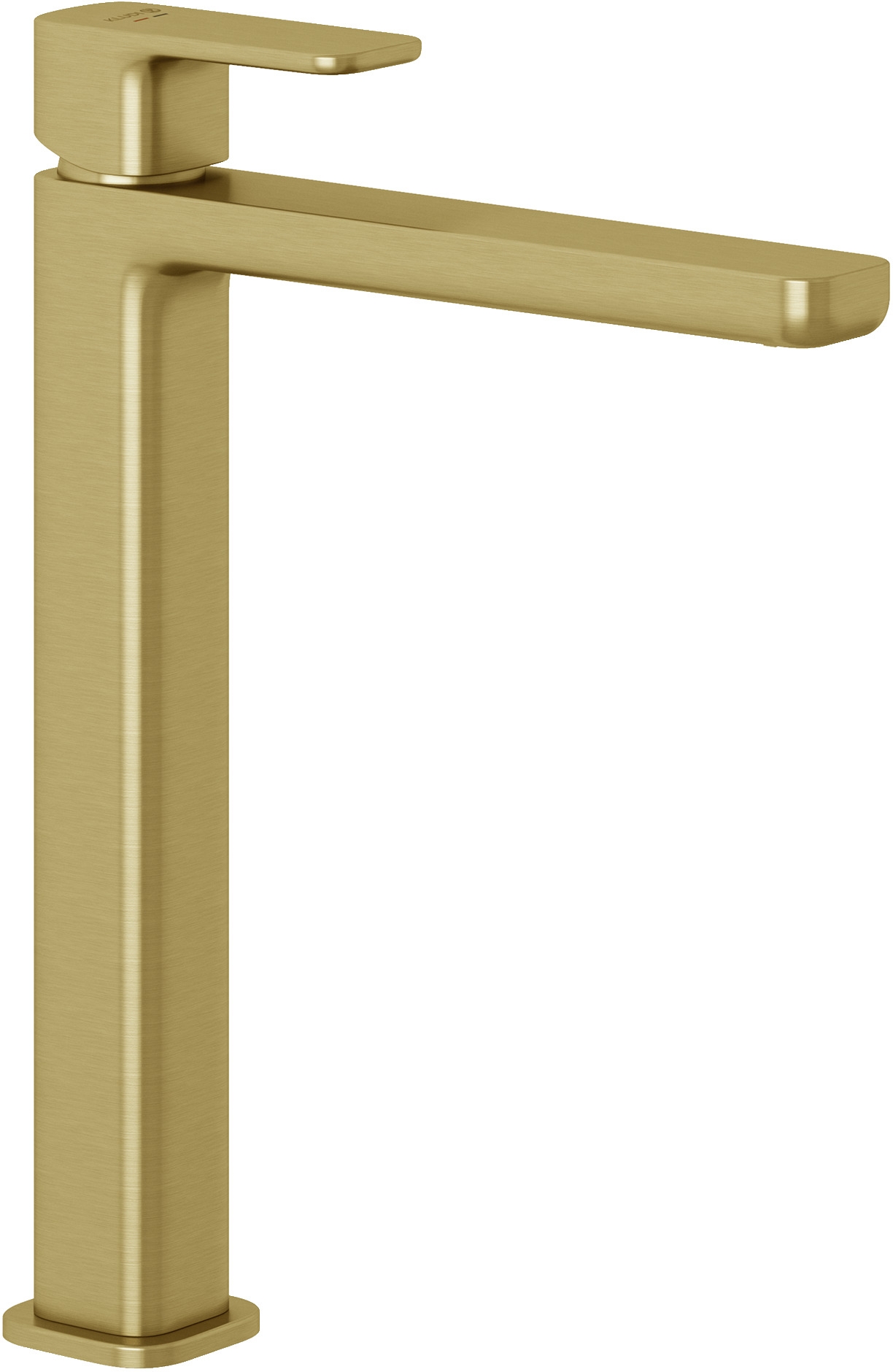 Kludi Renon rubinetto per lavabo verticale oro 42298N075