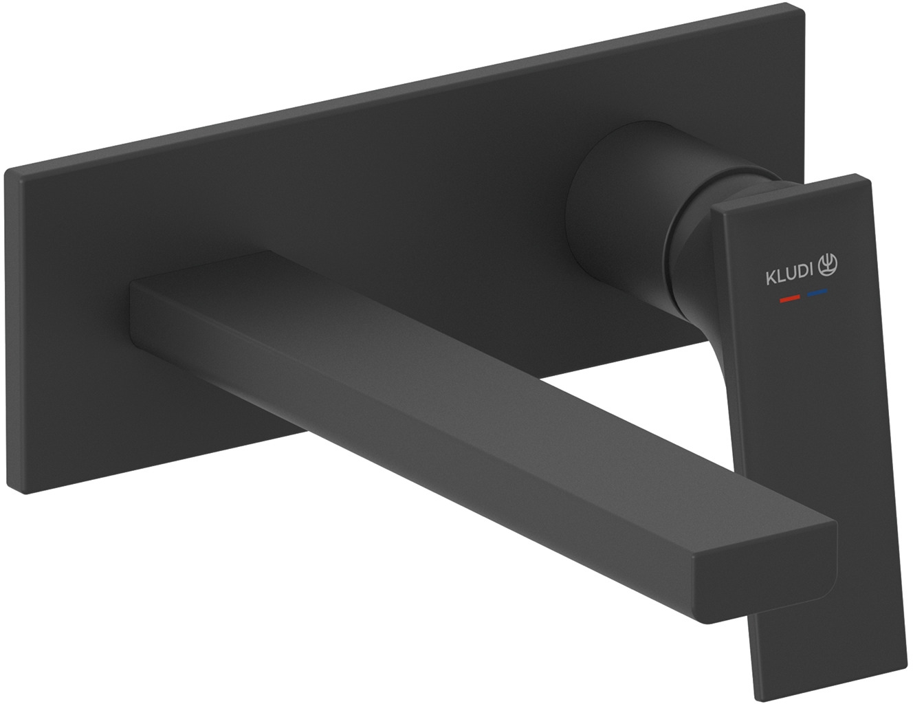 Kludi Decus rubinetto per lavabo da incasso nero 542443975