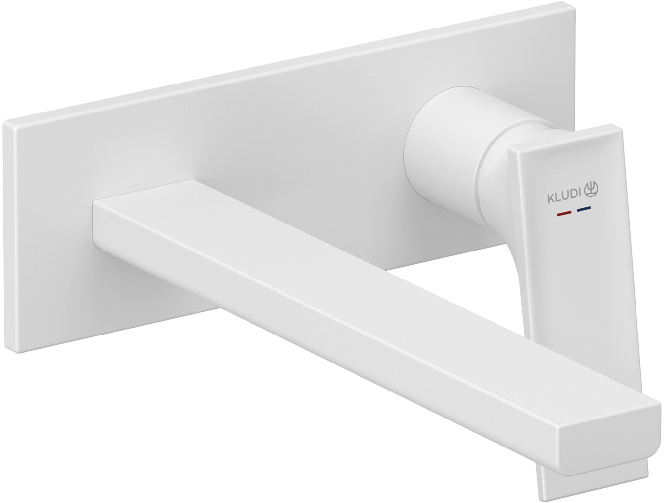 Kludi Decus rubinetto per lavabo da incasso bianco 542455375