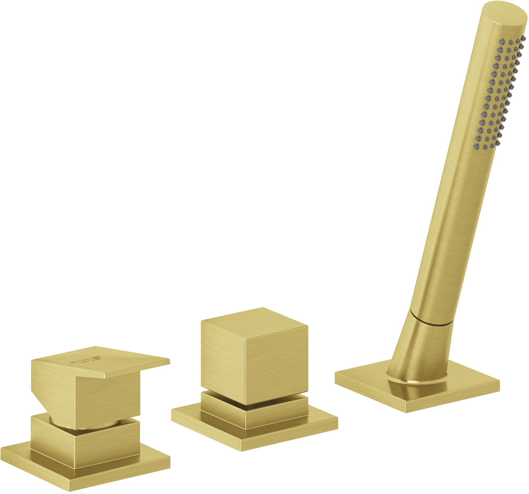 Kludi Decus rubinetto per vasca e doccia bordo vasca oro 54447N075