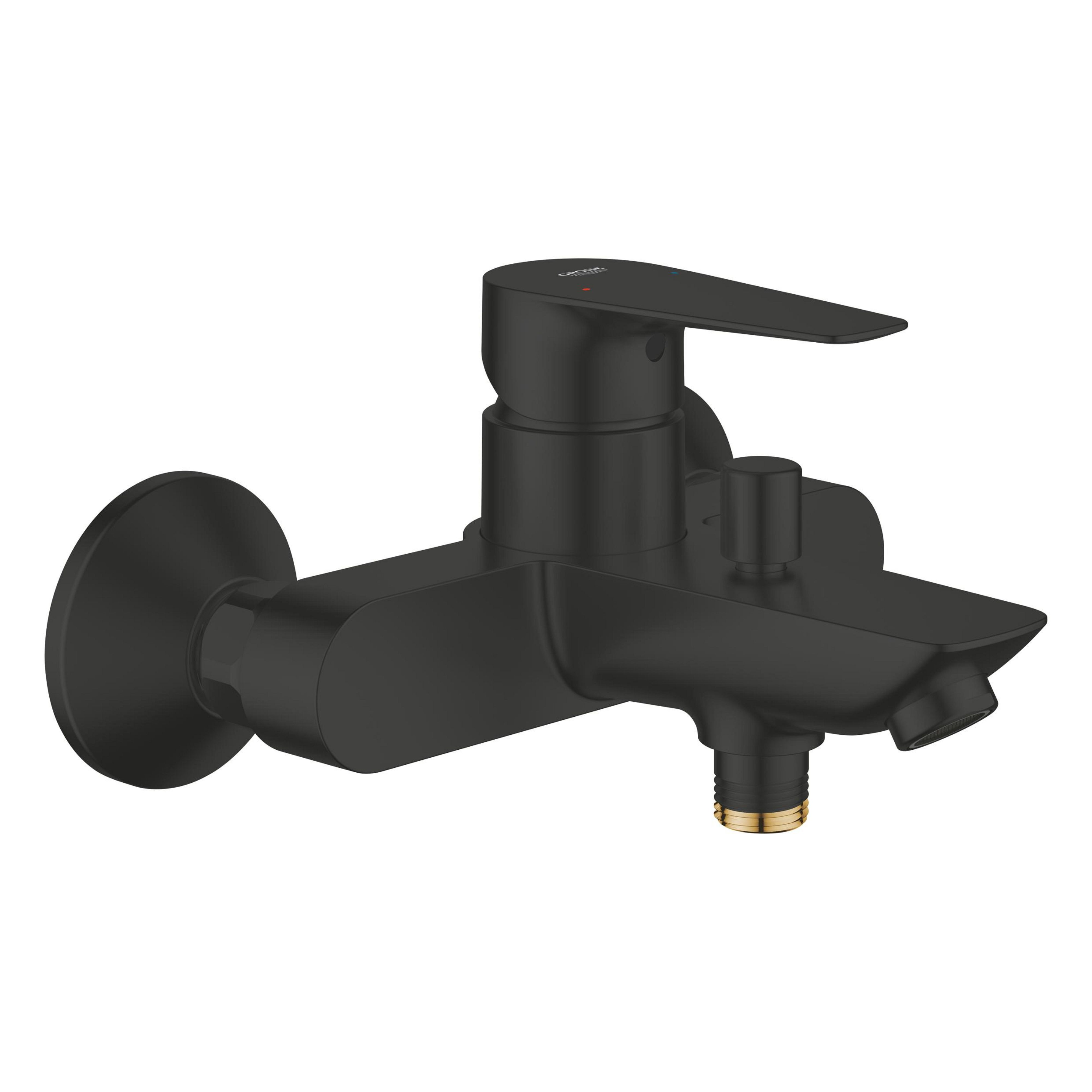 Grohe Start Edge rubinetto per doccia a parete nero 241982431