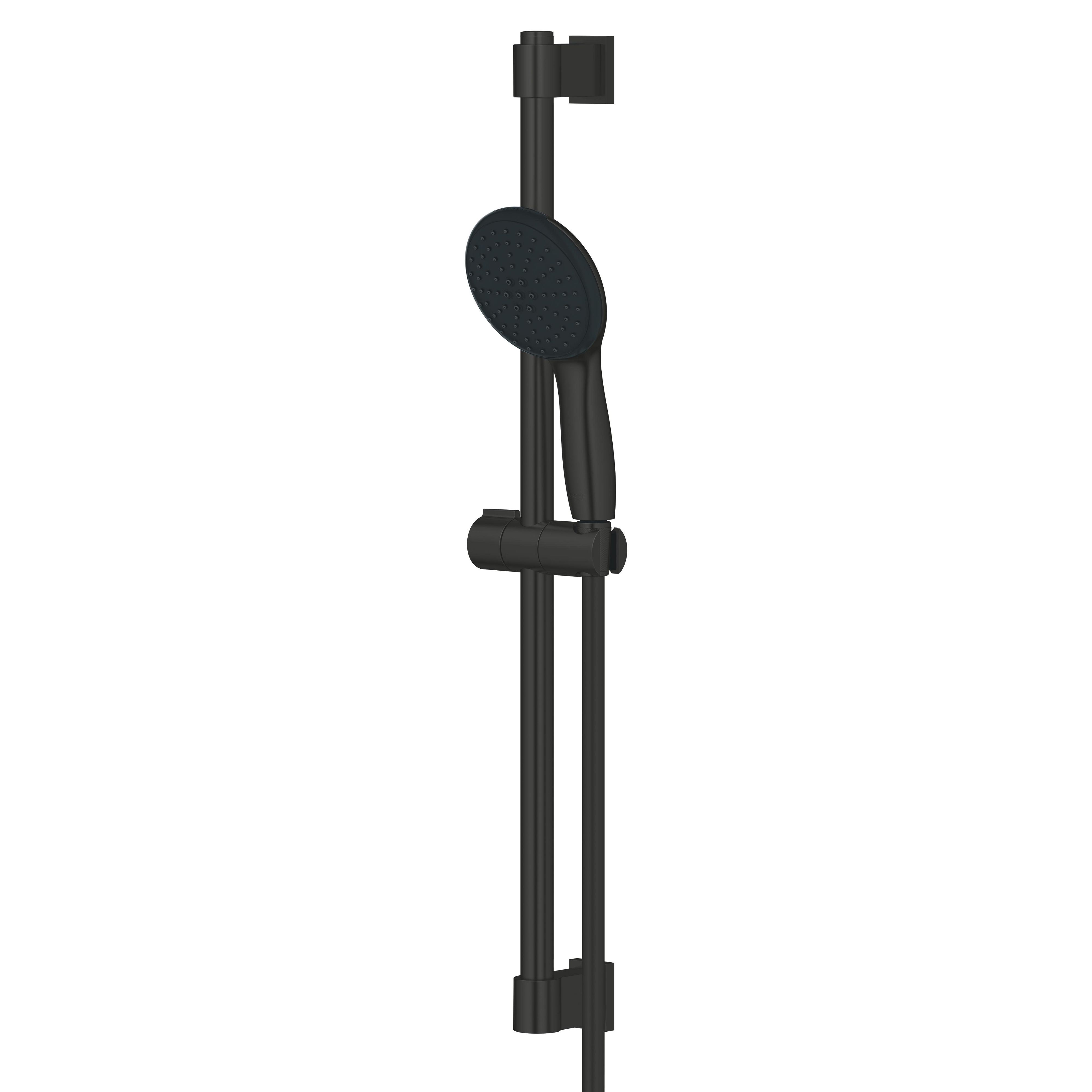 Grohe Vitalio Start 100 set doccia a parete nero 1062052431