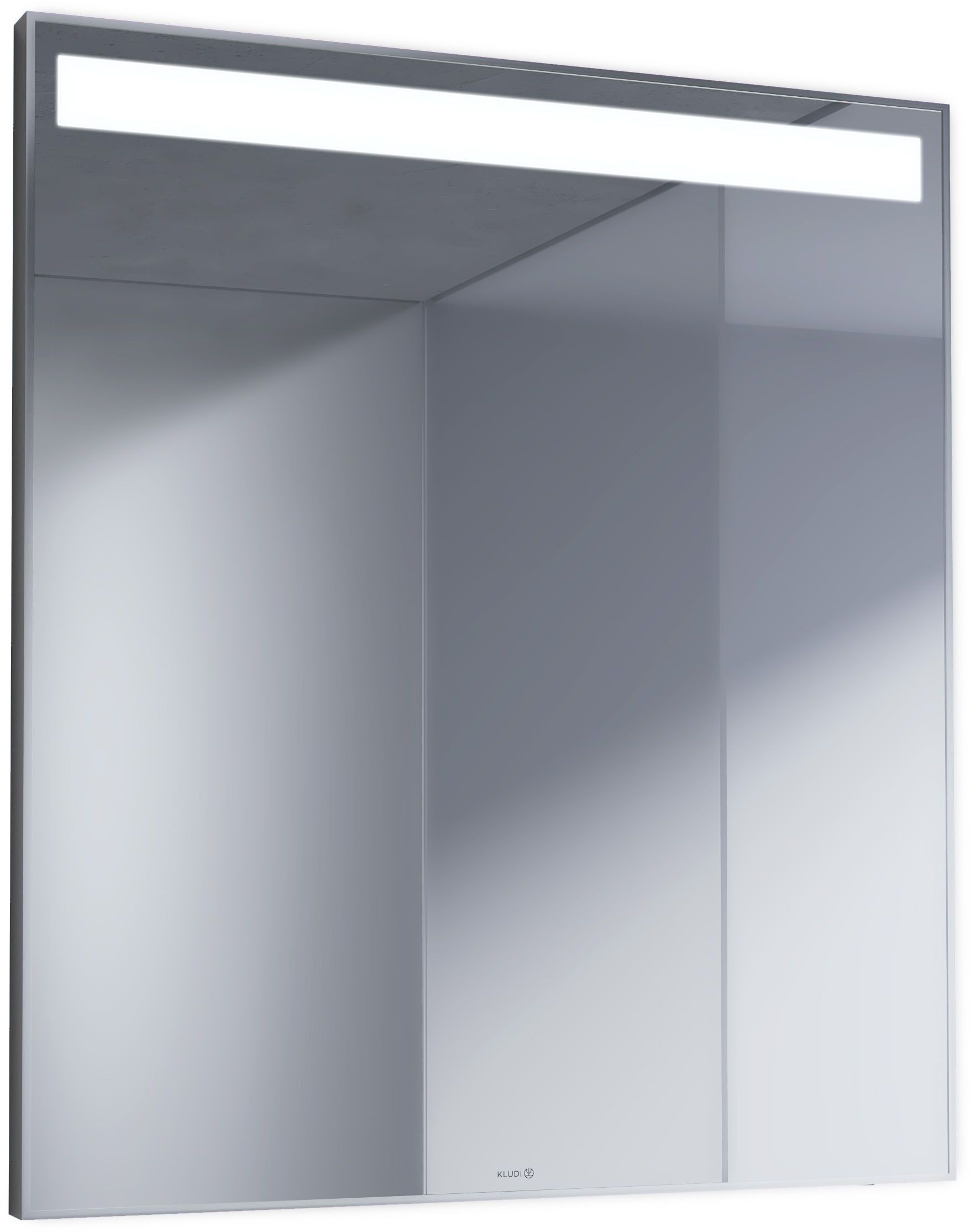 Kludi Luma specchio 60x68 cm rettangolare con illuminazione 17SP0500