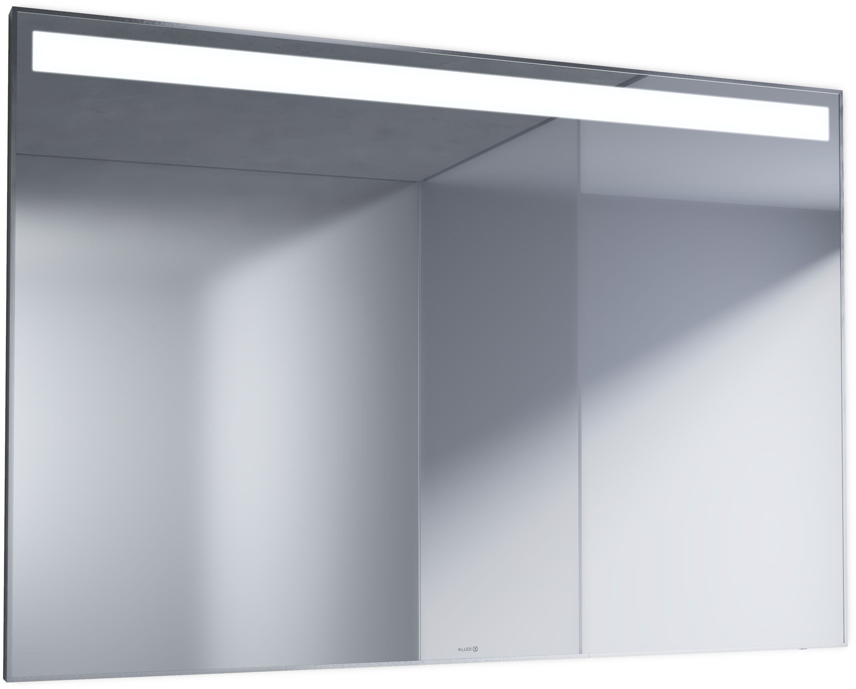 Kludi Luma specchio 100x68 cm rettangolare con illuminazione 17SP0700
