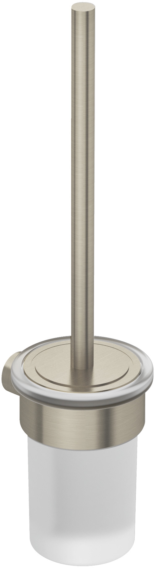 Kludi Vela R scopino wc con manico avvitato nichel 58974N5