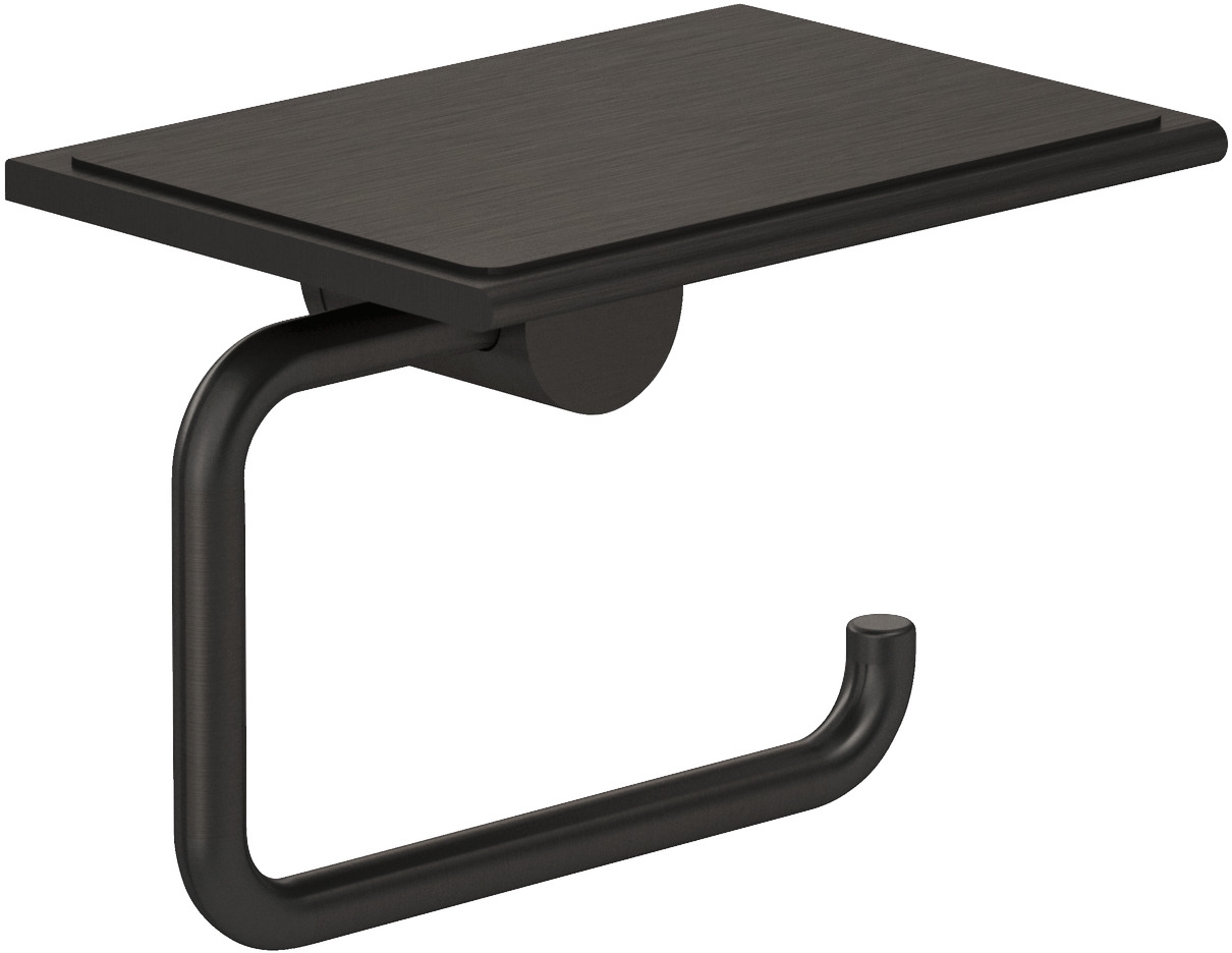 Kludi Vela R portarotolo nero 58971N2