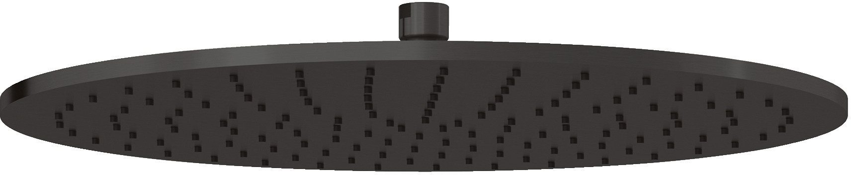 Kludi A-QA soffione doccia 40x40 cm rotonda nero 64340N2-00