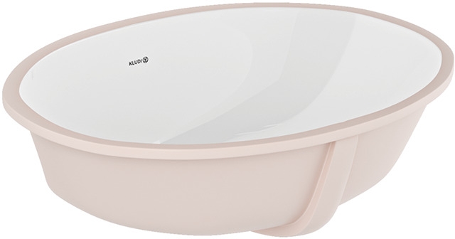 Kludi Resa lavabo 44x35 cm ovale sottopiano bianco 59W0243