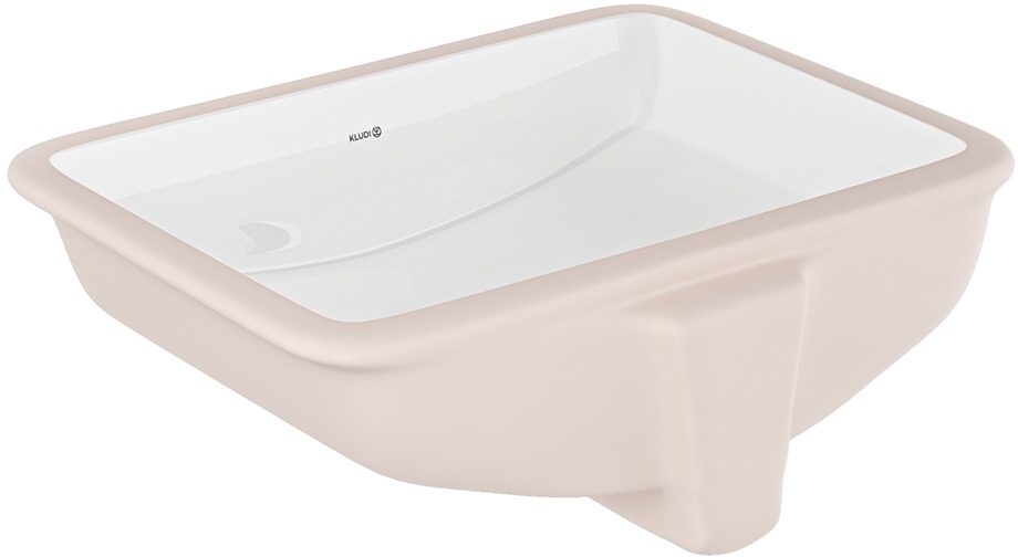 Kludi Resa lavabo 46.5x31 cm rettangolare sottopiano bianco 59W0543