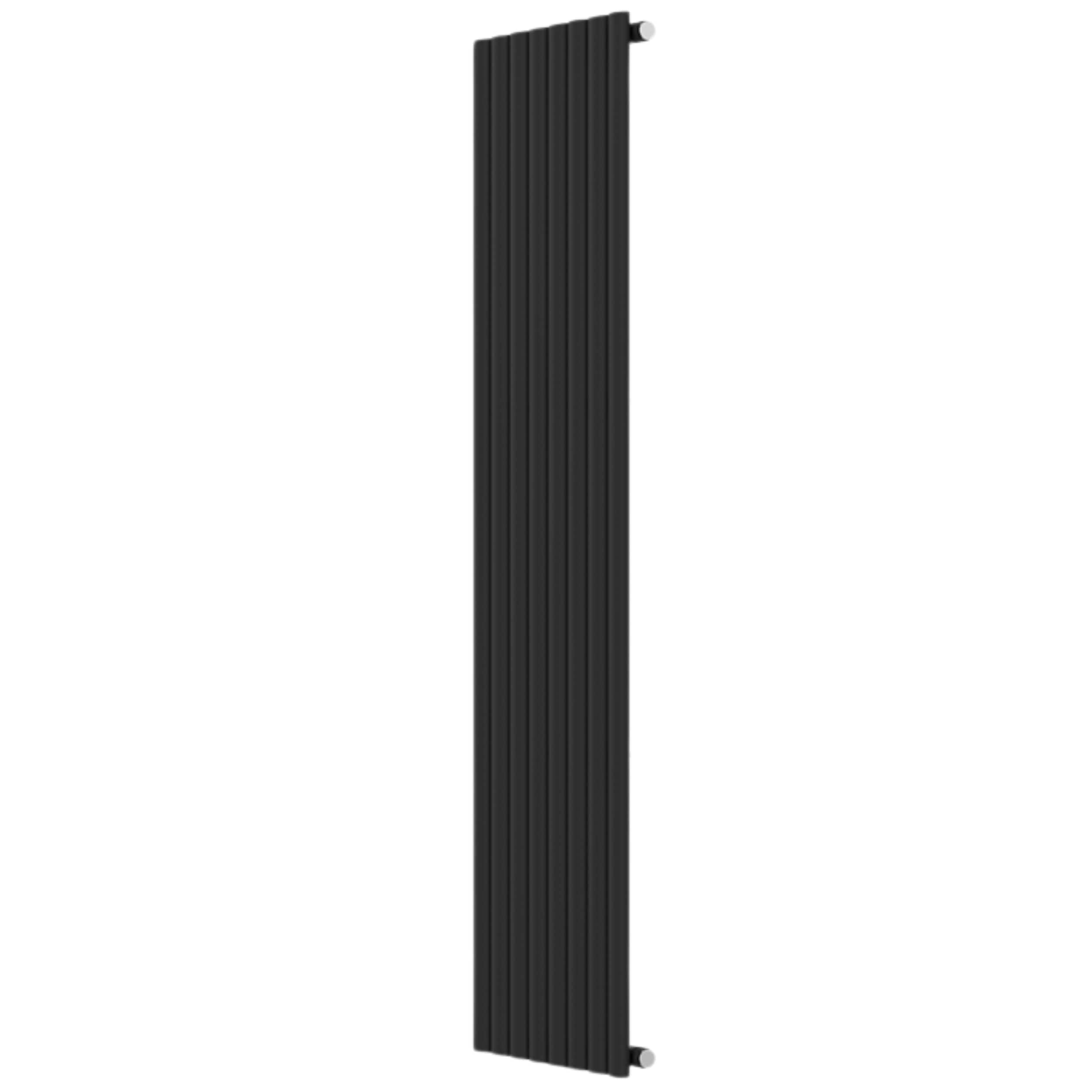 Invena radiatore da bagno decorativo 160x48 cm nero UG-10-C16