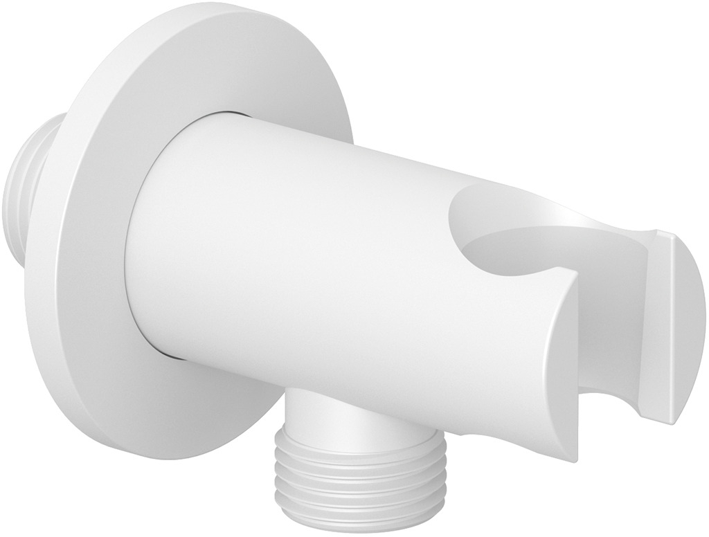 Kludi A-QA prese d'acqua con supporto doccetta bianco 6556753-00