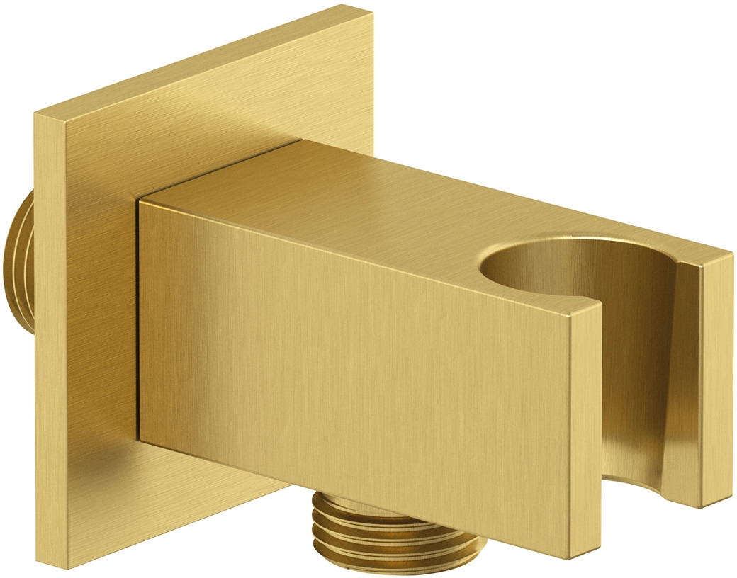 Kludi A-QA prese d'acqua con supporto doccetta oro 65569N0-00