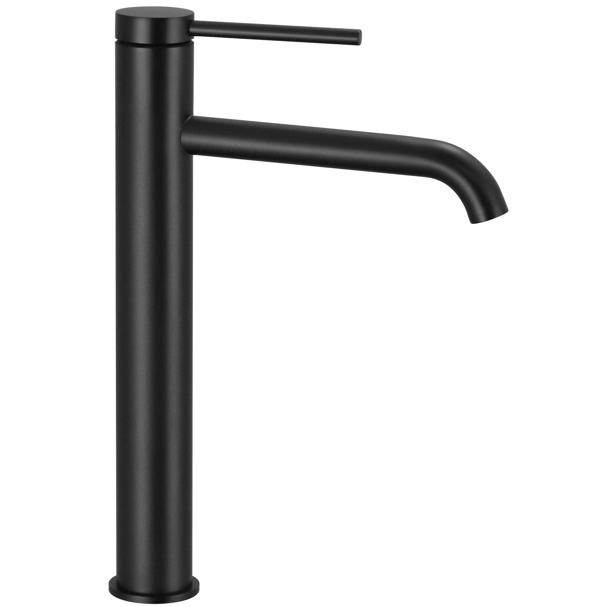 Rea Clif rubinetto per lavabo verticale nero REA-B5325