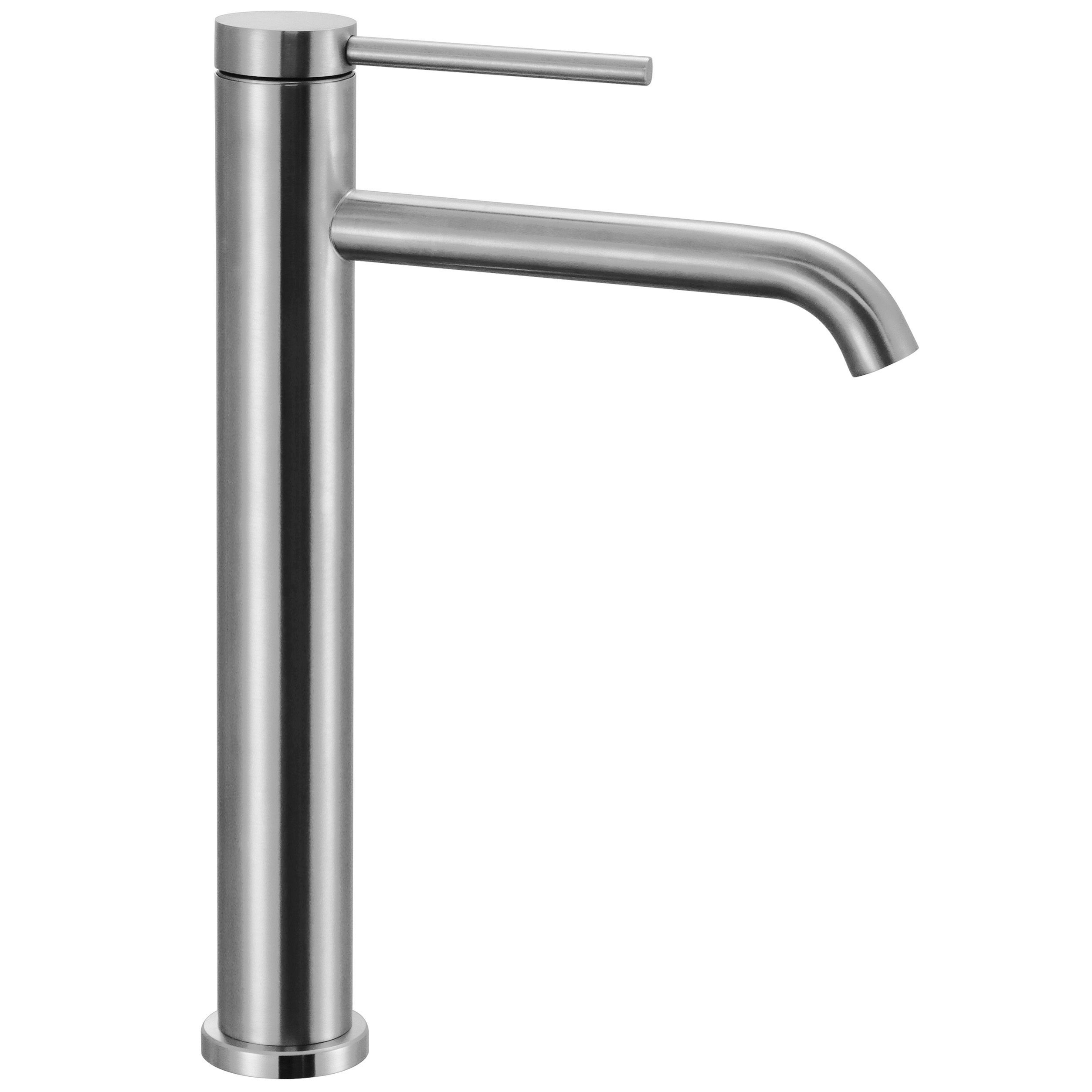 Rea Clif rubinetto per lavabo verticale nichel REA-B5330