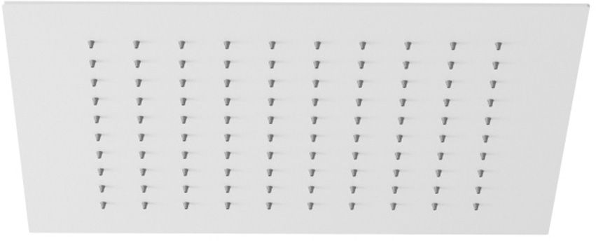 Kludi Asana soffione doccia 34x34 cm quadrata bianco 6940053-00