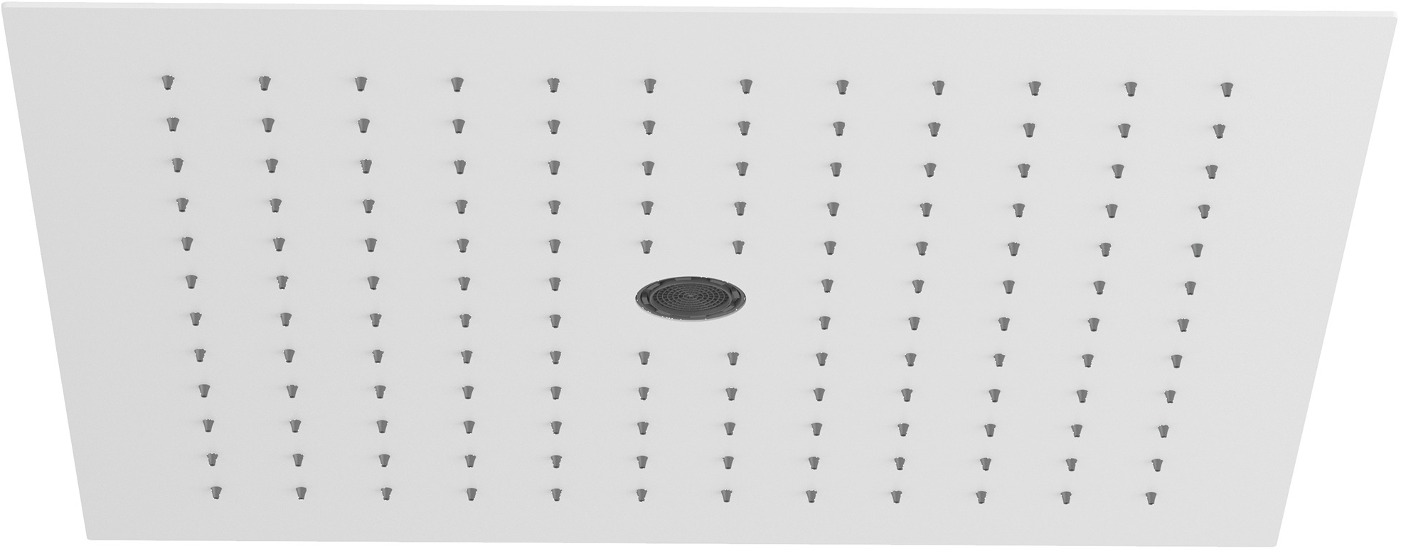 Kludi Asana soffione doccia 44x44 cm quadrata bianco 6942053-00
