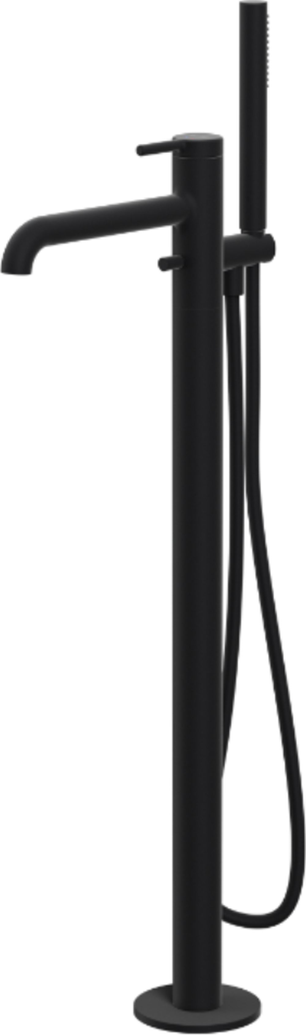 Excellent Delta Pi rubinetto per vasca e doccia a terra nero AREX.1254BL