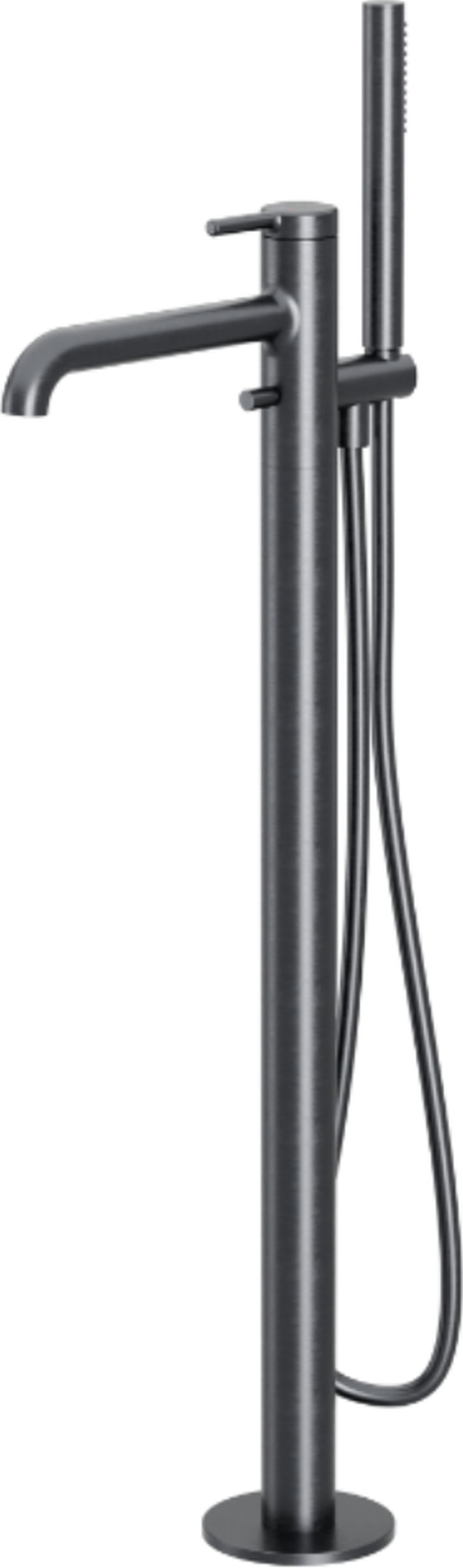 Excellent Delta Pi rubinetto per vasca e doccia a terra grafite AREX.1254AB