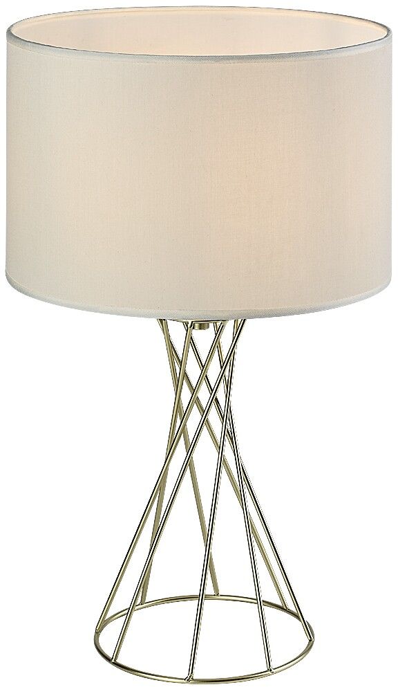 Rabalux Nivra lampada da tavolo 1x40 W oro 74081