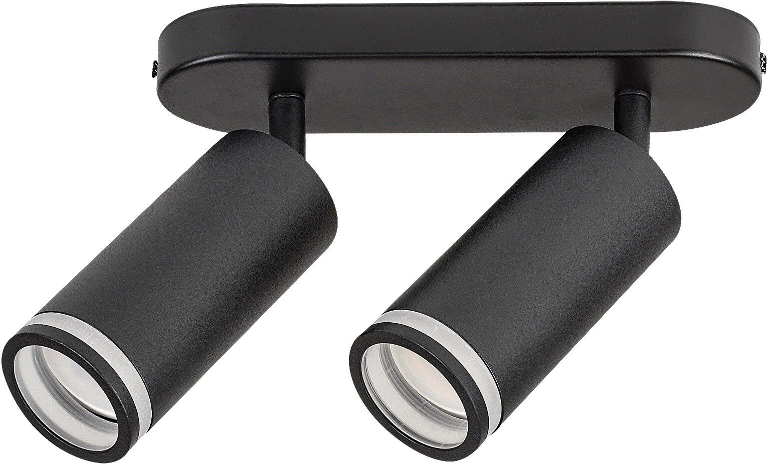 Rabalux Senobia lampada da soffitto 2x35 W nero 73034