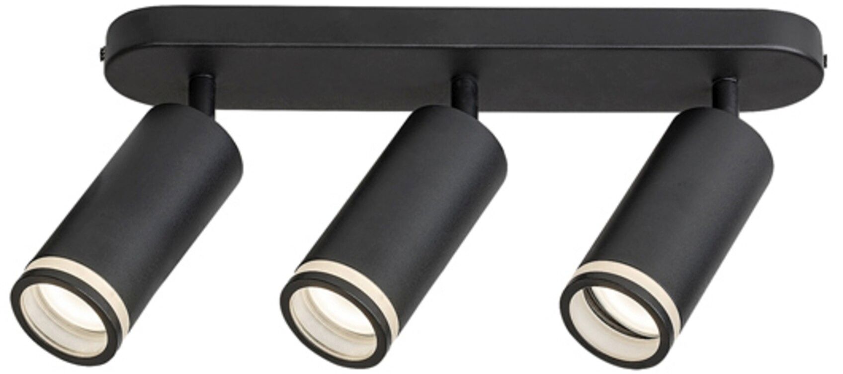 Rabalux Senobia lampada da soffitto 3x35 W nero 73035