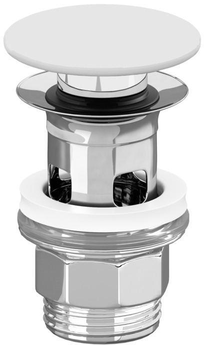 Villeroy & Boch tappo per lavabo bianco 681700RW