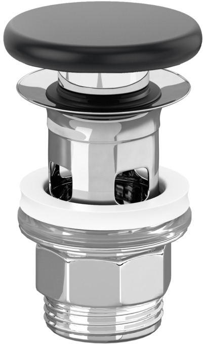 Villeroy & Boch tappo per lavabo nero 681700R7