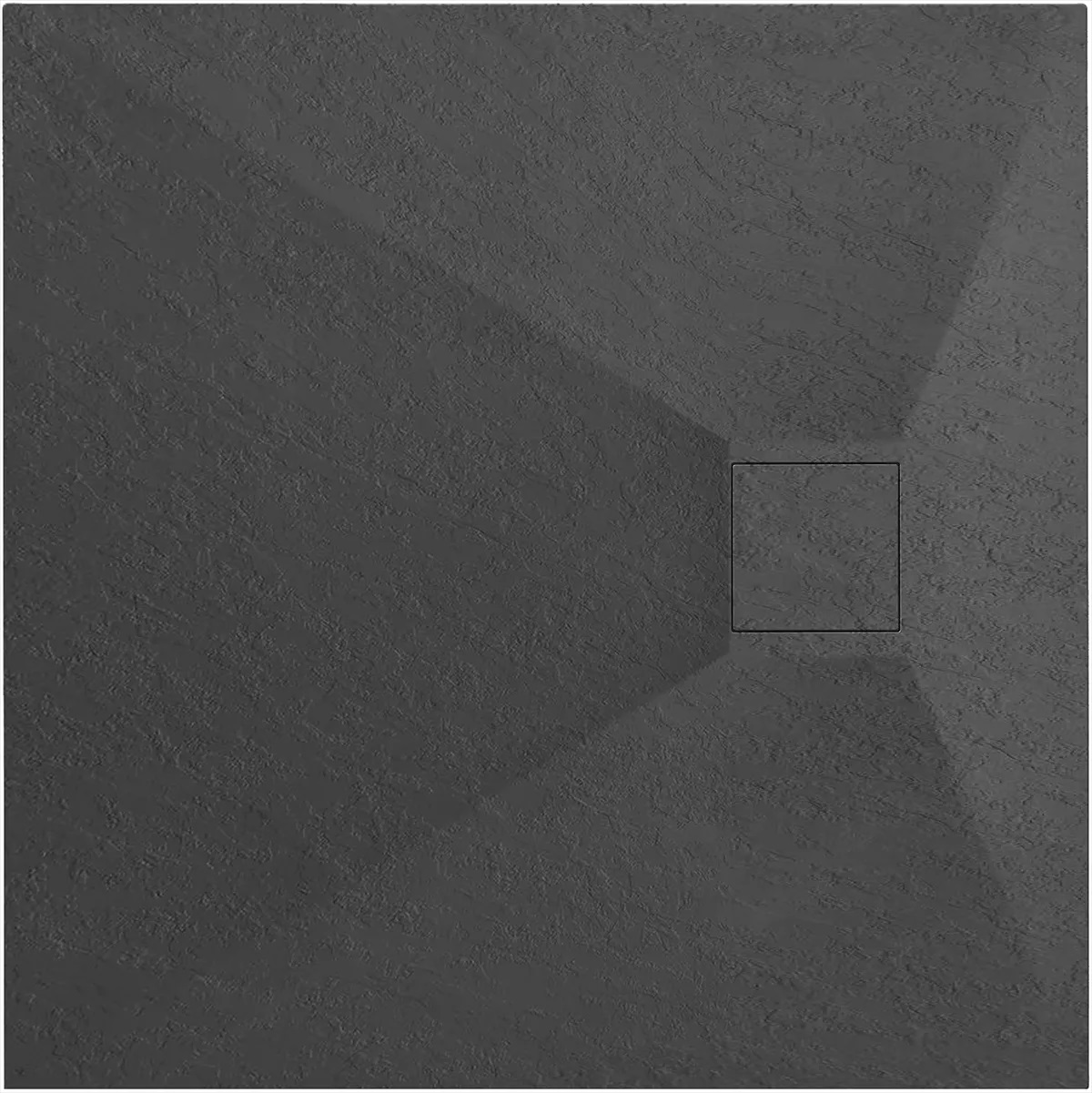 Rea Magnum piatto doccia quadrato 90x90 cm nero REA-K3910