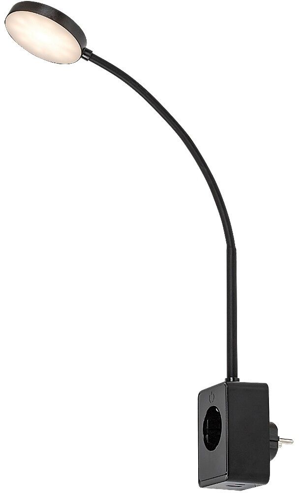 Rabalux Tivro lampada da parete 1x4 W nero 71284