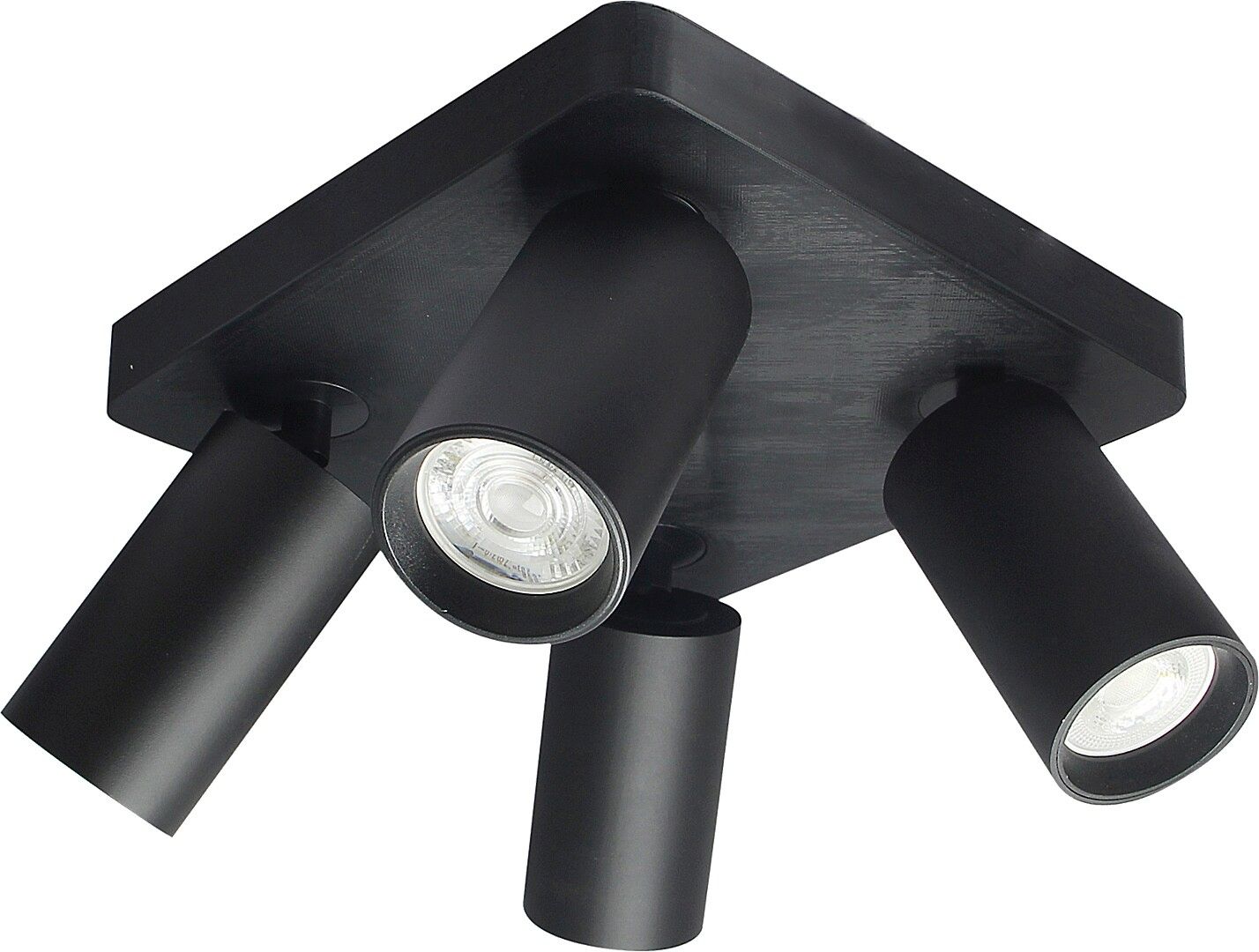 Rabalux Yorli lampada da soffitto 4x7 W nero 73084