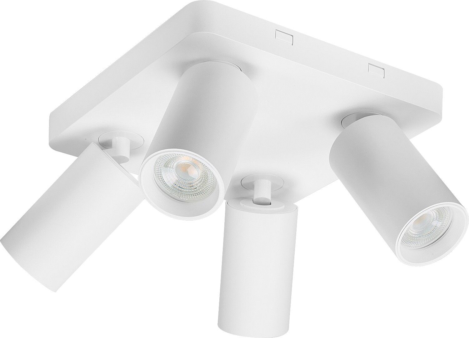 Rabalux Yorli lampada da soffitto 4x7 W bianco 73088