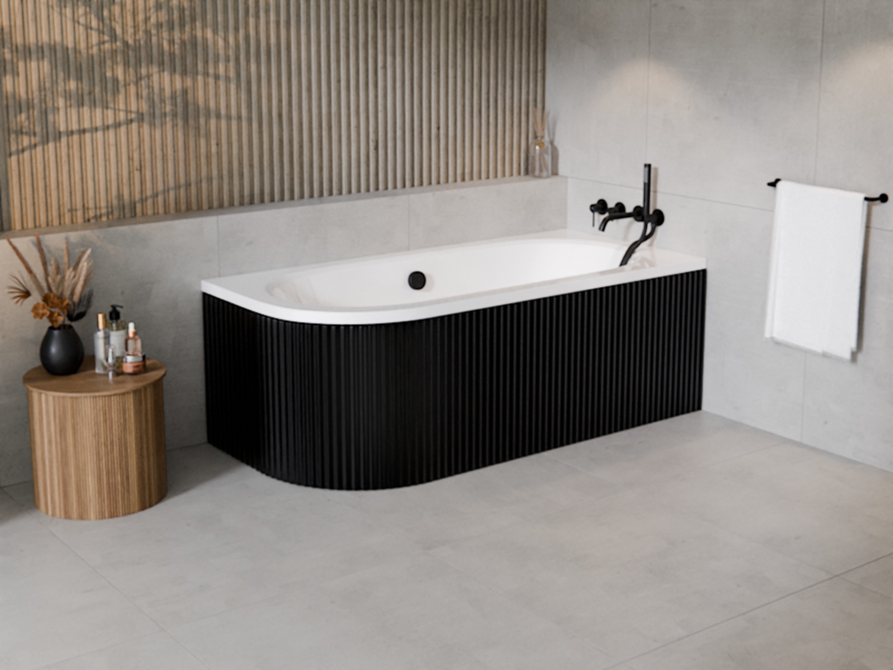 Set rivestimento per vasca da bagno Besco Avita OAV-170-NSCR, vasca da bagno angolare Besco Avita #WAV-170-NP