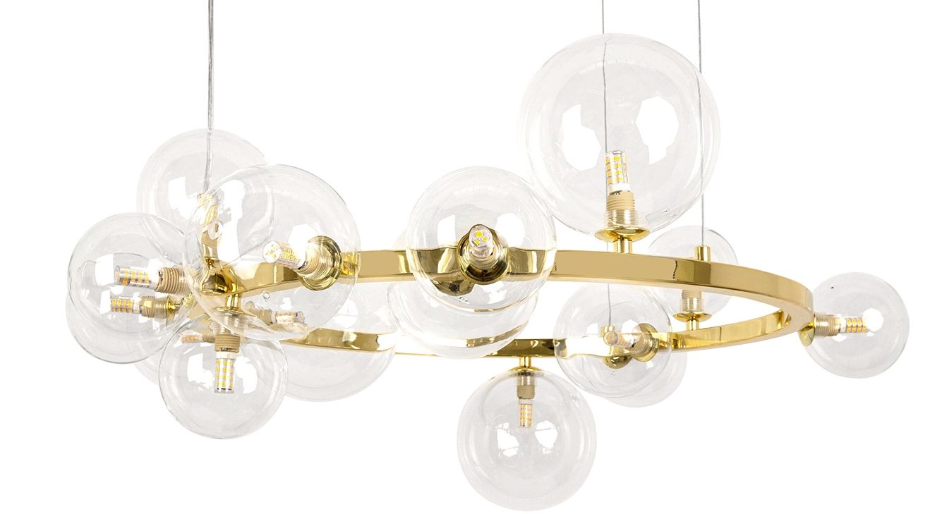 Moosee Alure lampada sospesa x5 W oro MSE1501100498