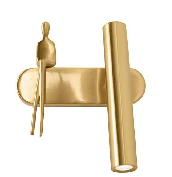 Moosee Boy lampada da parete 1x4 W oro MSE1501100479