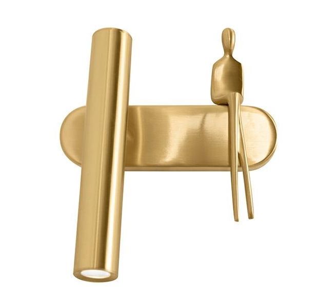 Moosee Boy lampada da parete 1x4 W oro MSE1501100481