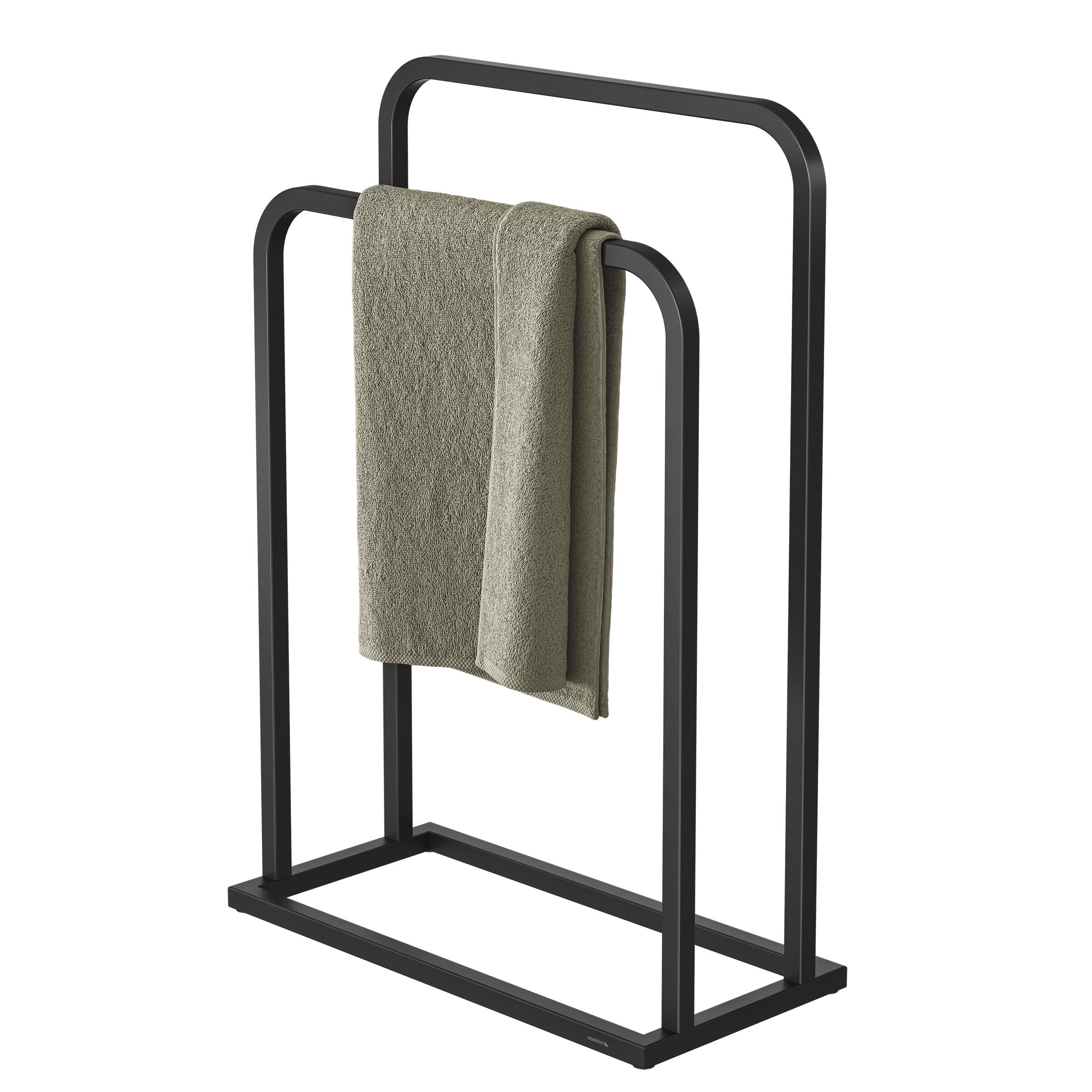 Sealskin Brix portasciugamani da terra nero 800787