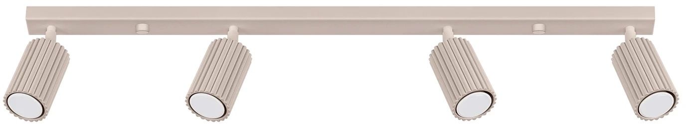 Sollux Lighting Karbon lampada da soffitto 4x10 W SL.1765