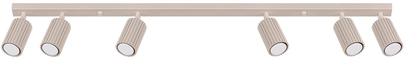 Sollux Lighting Karbon lampada da soffitto 6x10 W SL.1766