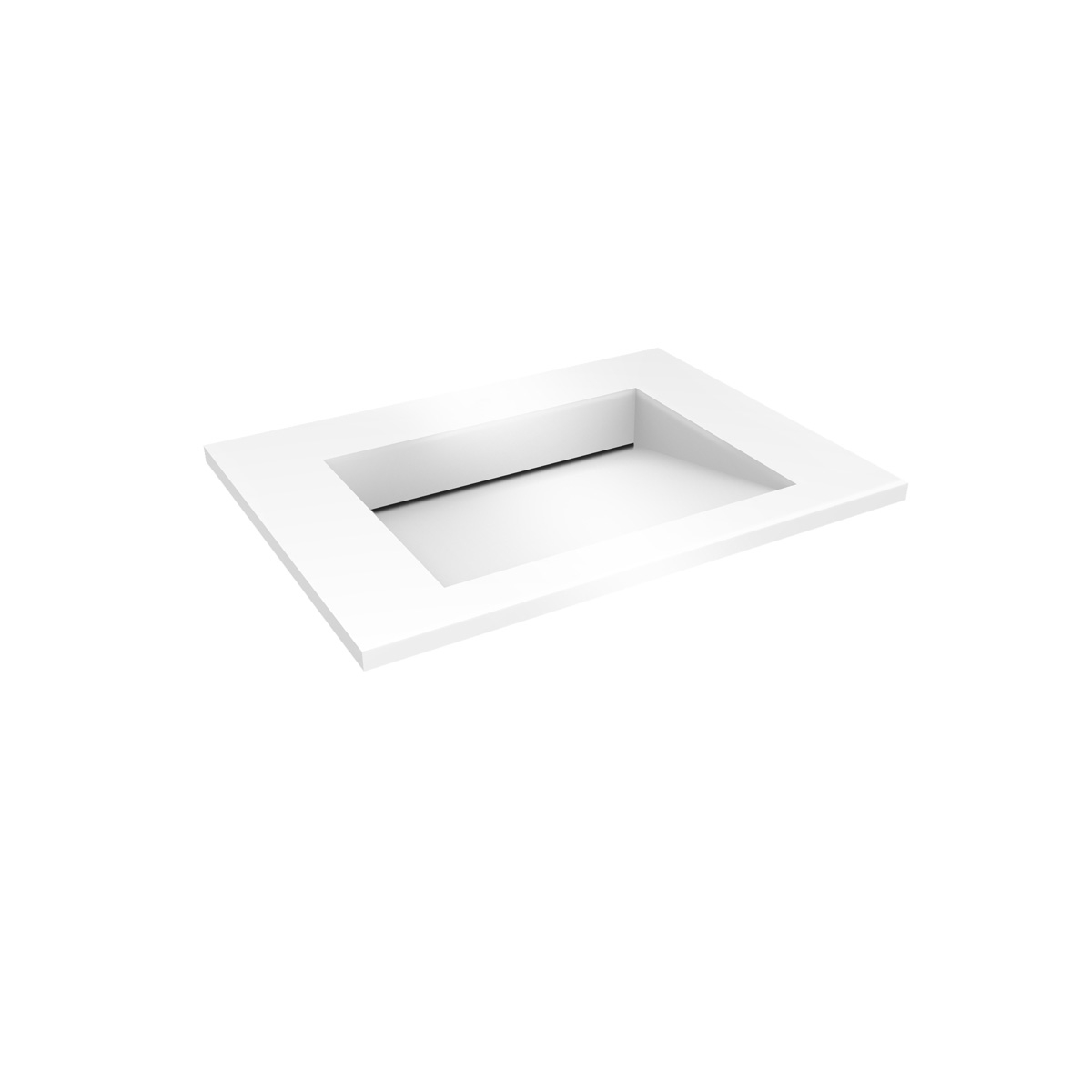 Oltens Stila lavabo 60x45 cm rettangolare da mobile bianco lucida 40200000
