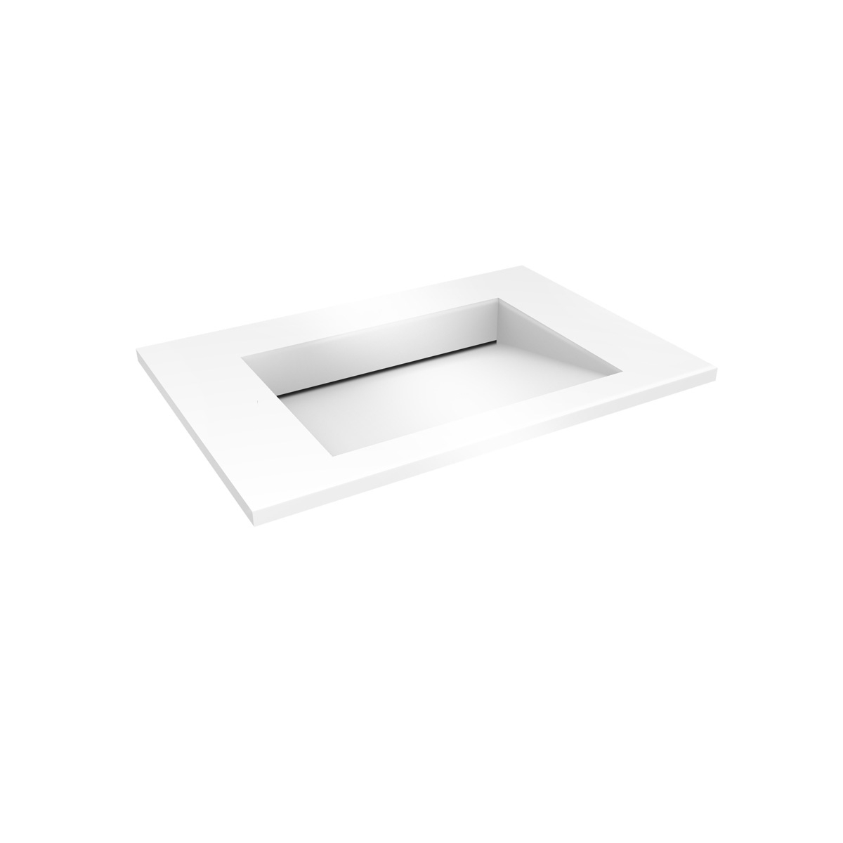 Oltens Stila lavabo 80x45 cm rettangolare da mobile bianco lucida 40201000