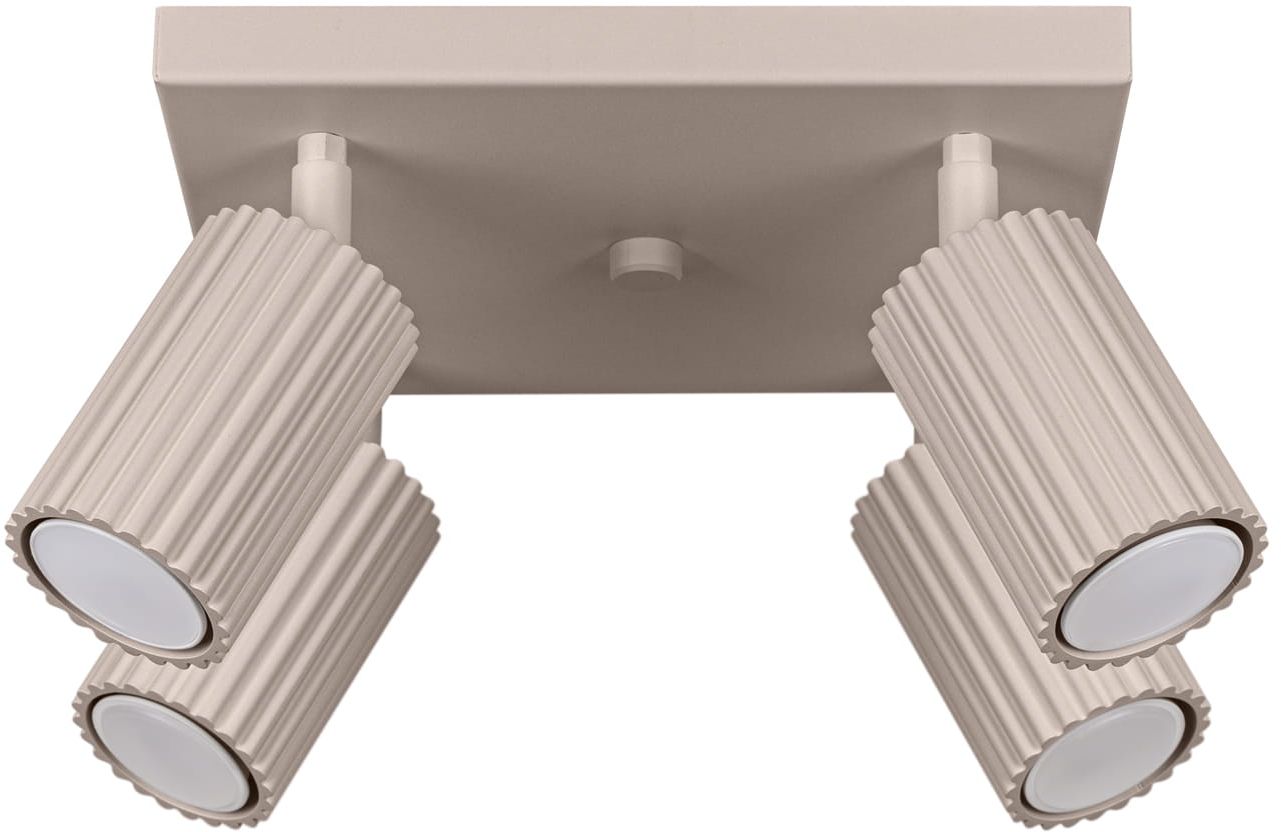 Sollux Lighting Karbon lampada da soffitto 4x10 W SL.1769