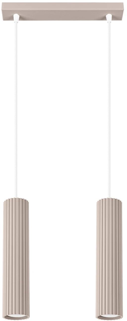 Sollux Lighting Karbon lampada sospesa 2x10 W SL.1773