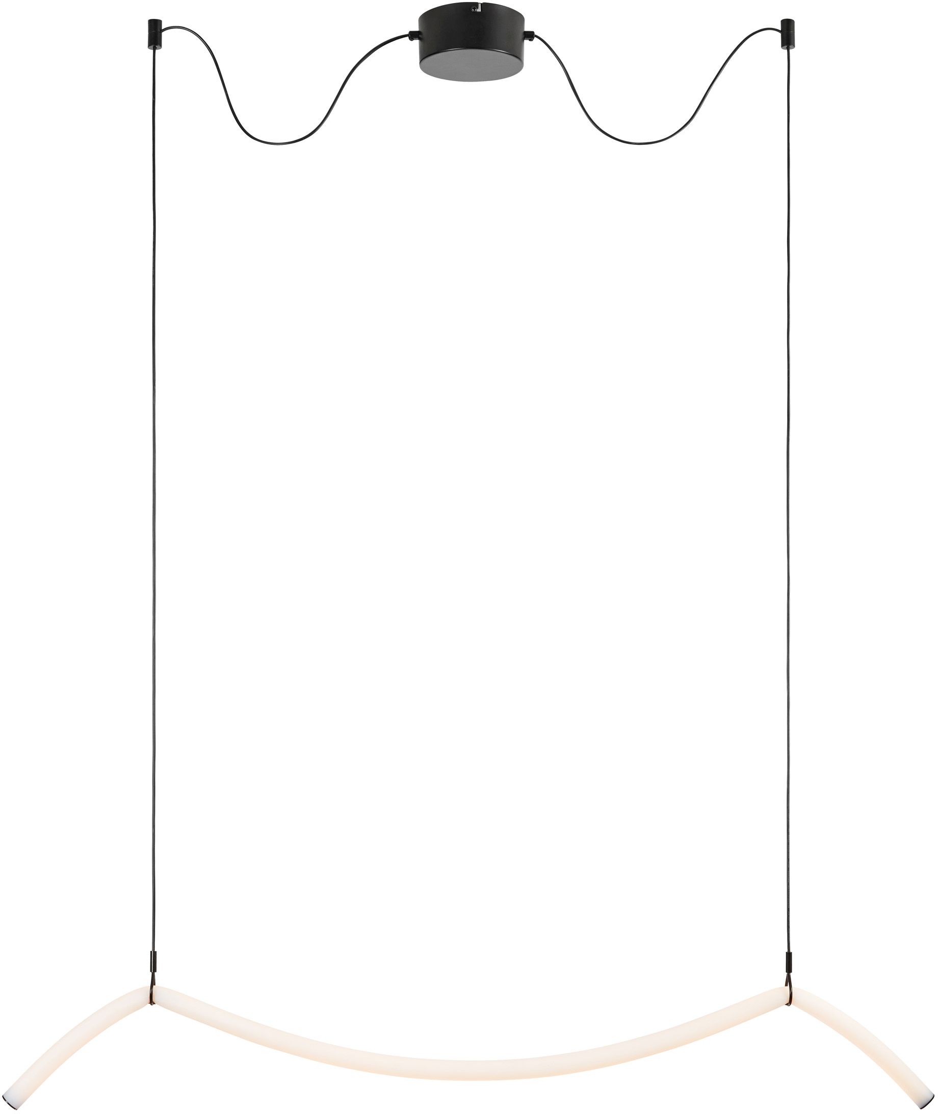 Markslöjd Melt lampada sospesa 1x13 W nero 108873