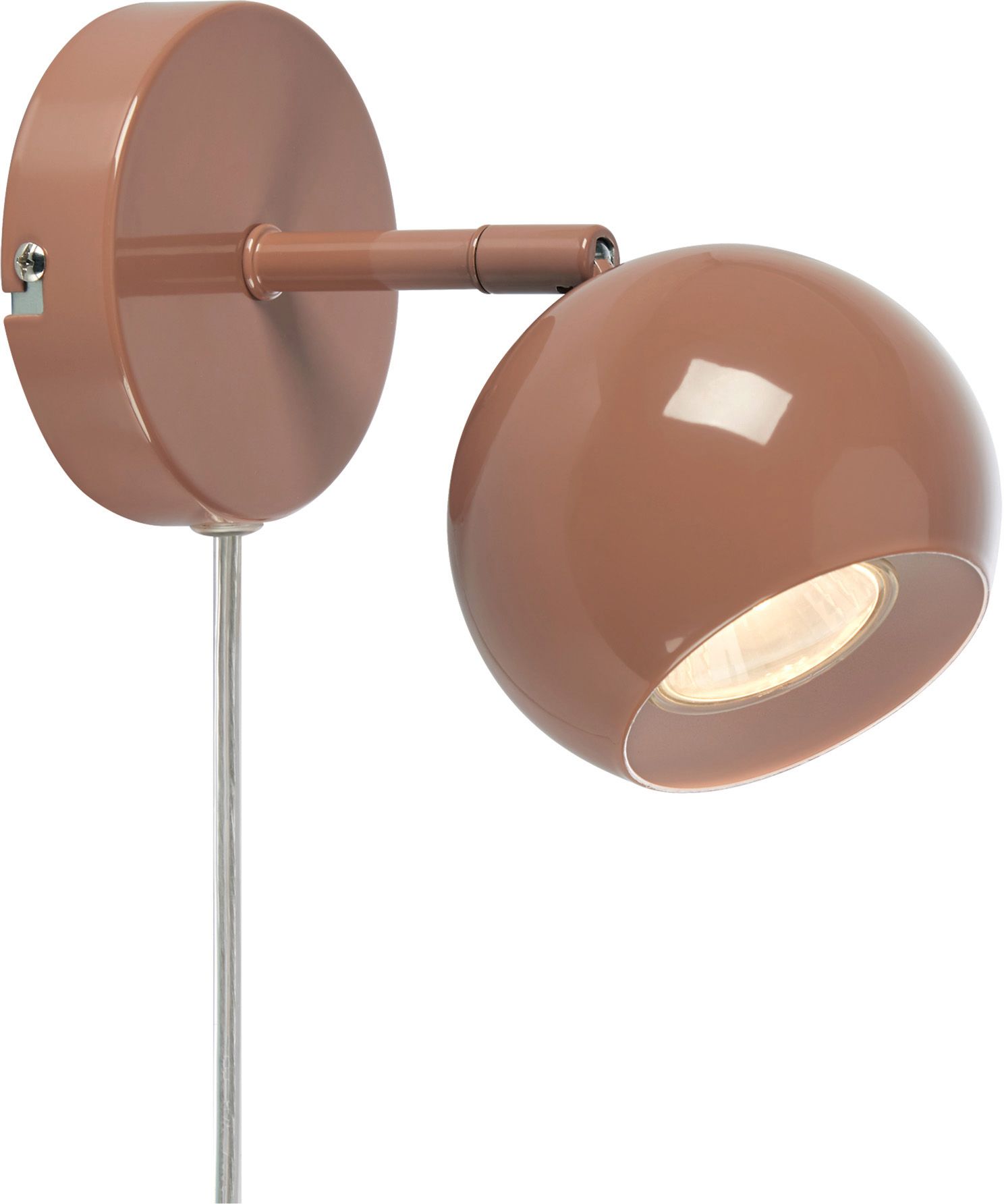 Markslöjd Pop lampada da parete 1x7 W marrone 108984