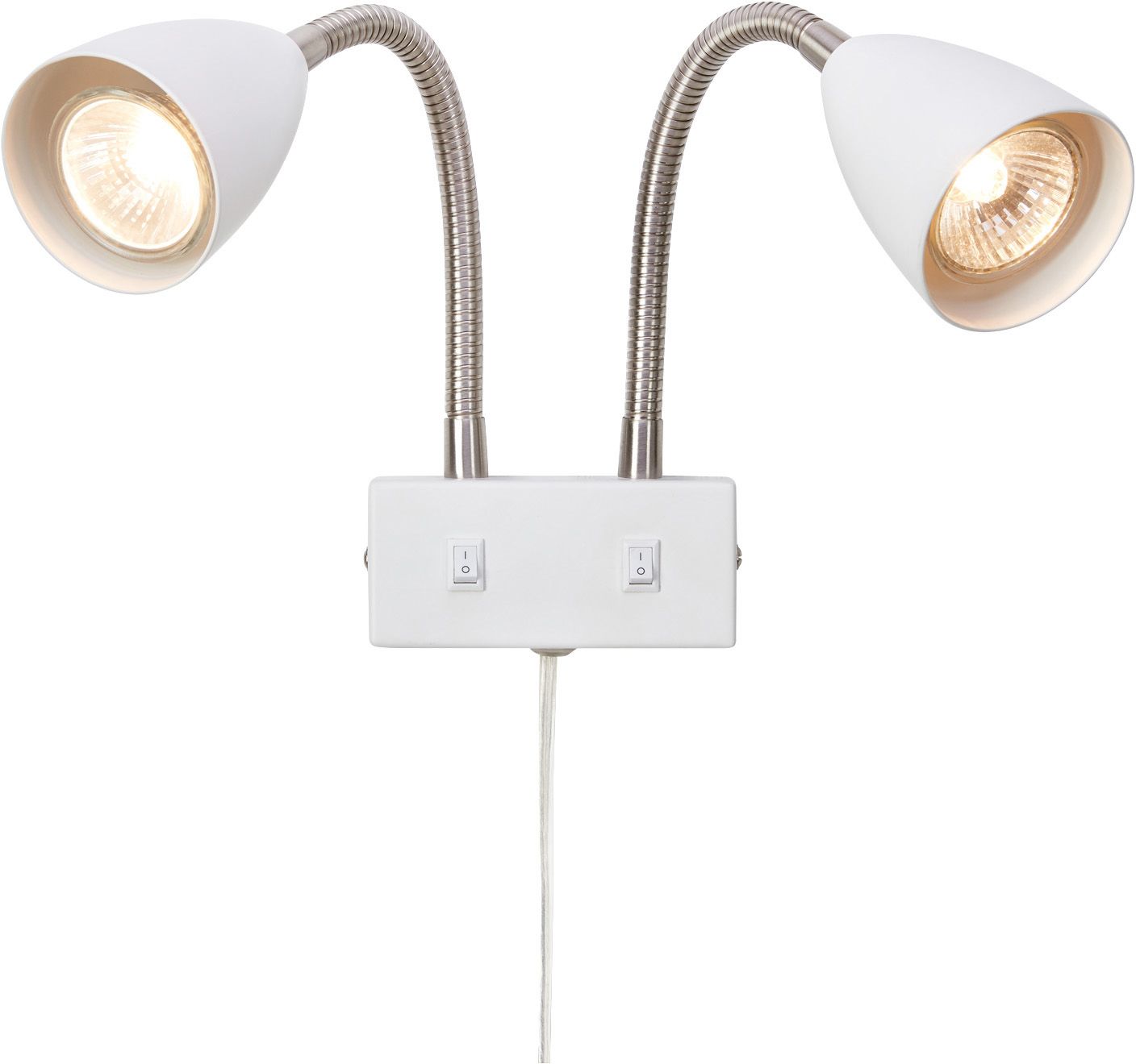 Markslöjd Ciro lampada da parete 2x7 W bianco 108900